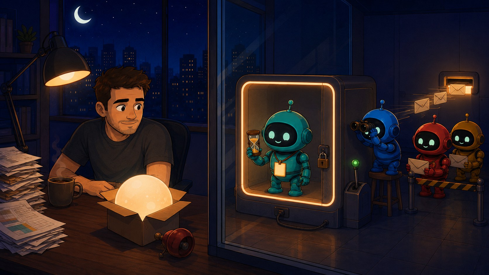 Um robô para cuidar do robô